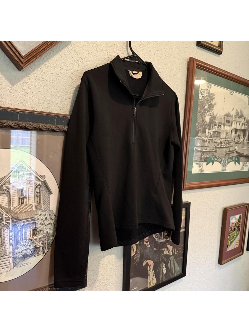 Vintage 90s/00s RARE Smartwool Women’s XS Classic Thermal Merino 1/4 Zip Sweater - Picture 2 of 6